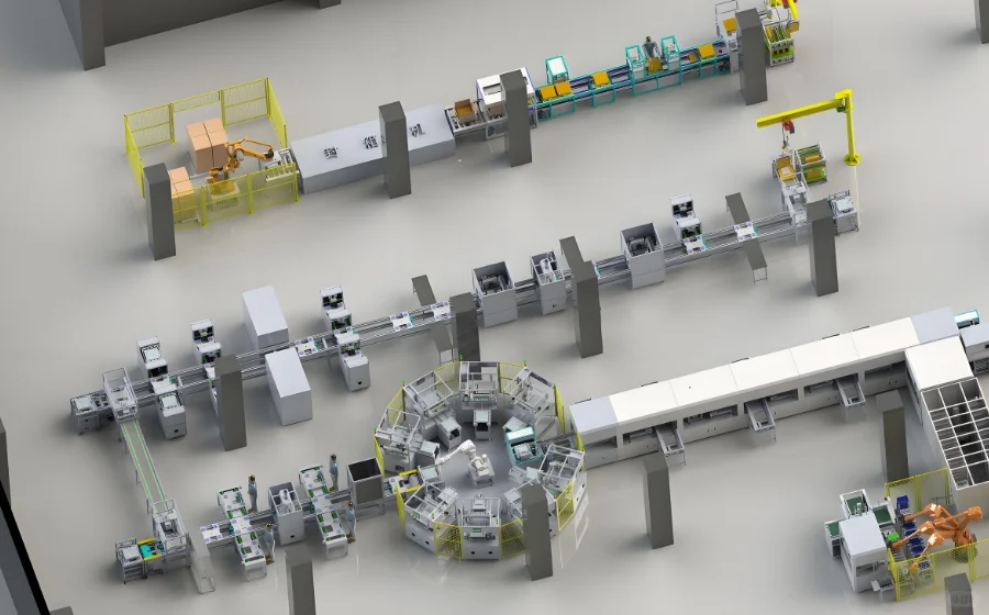 锂电池Pack自动生产线