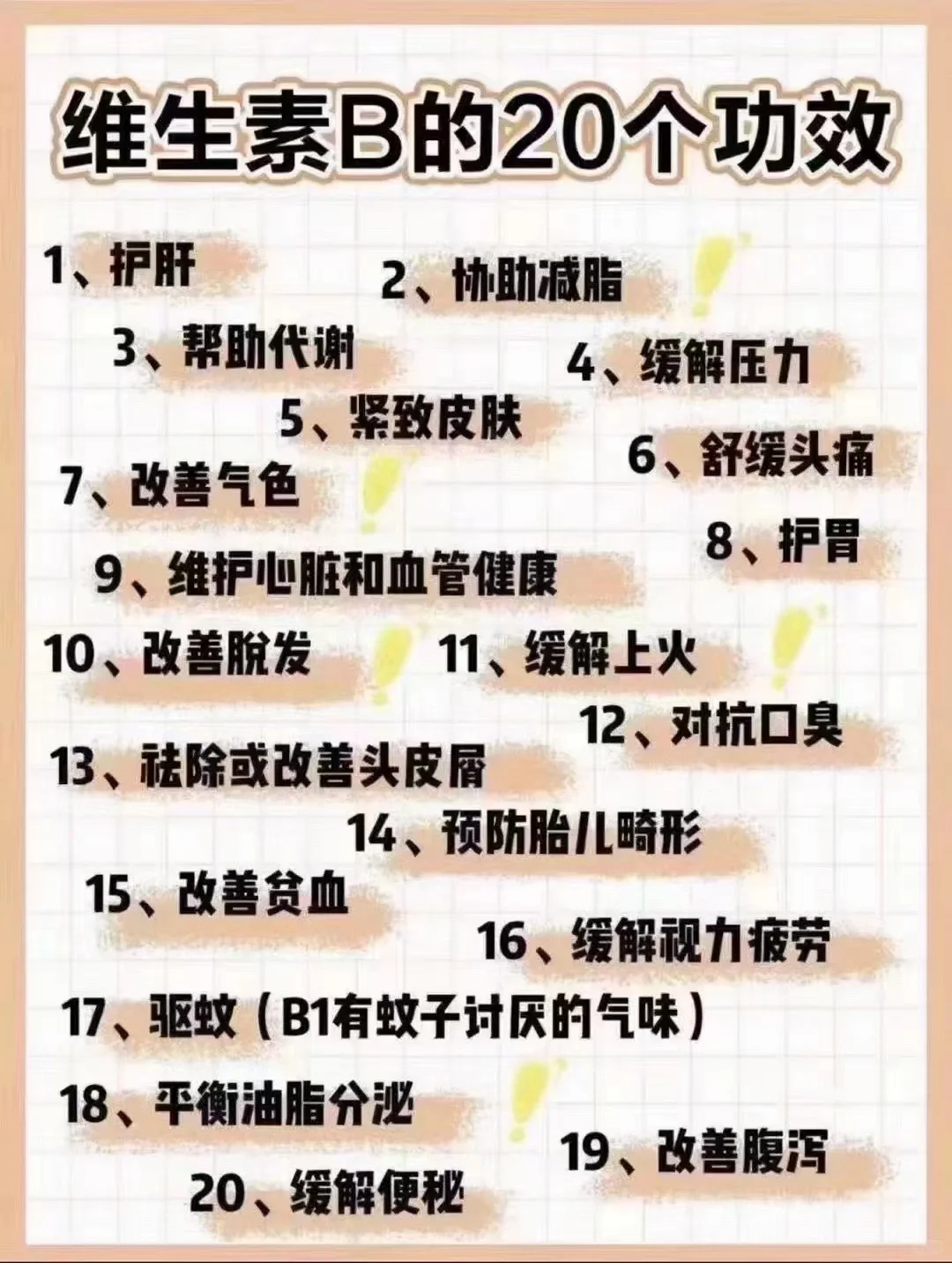 维生素B族的用途