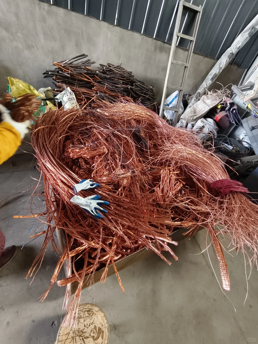 旧铜线，旧电线，废铜线