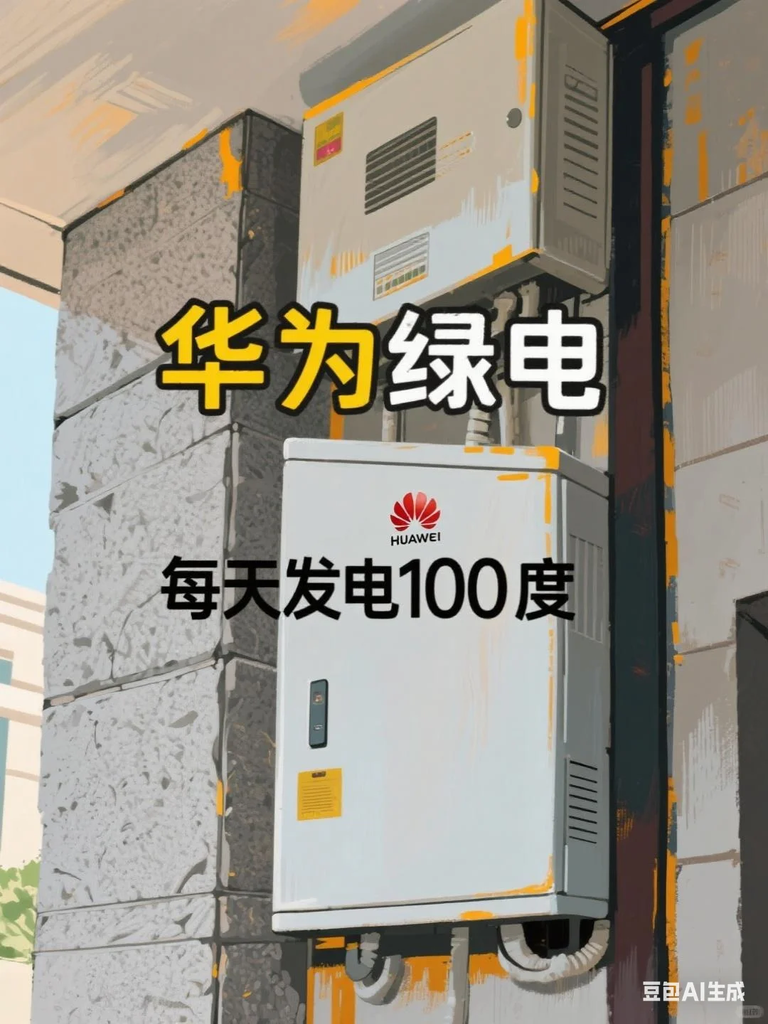 华为家庭绿电:豪宅用电“自给自足”,电费