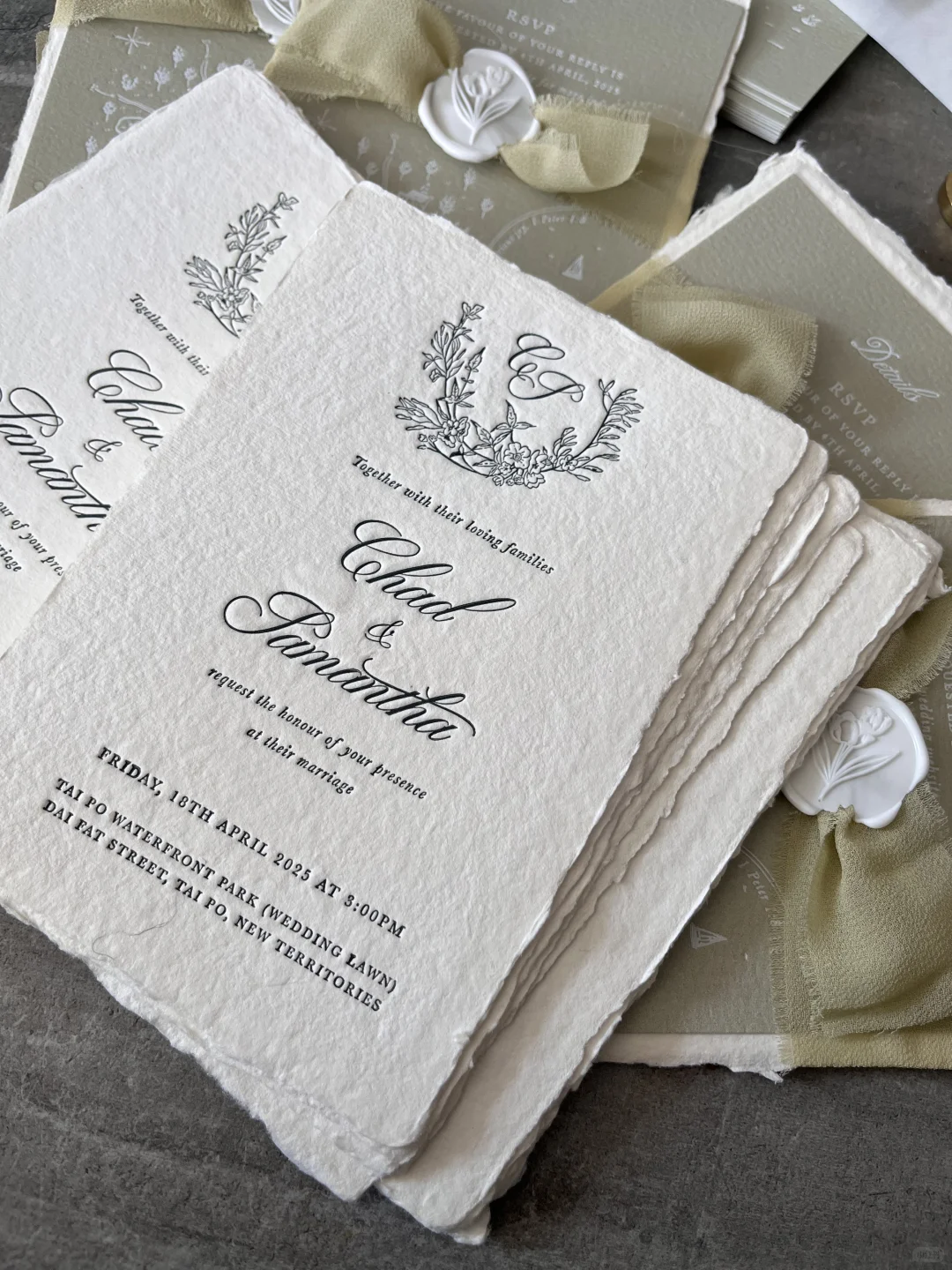 古法手工毛边纸 低调的奢华 letterpress