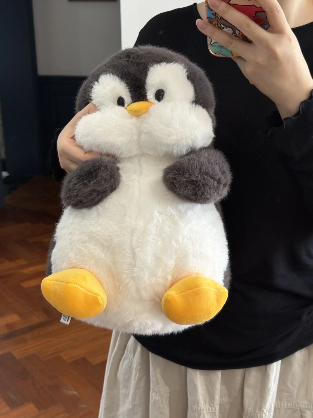 小企鹅，你抱起来好舒服呀～～