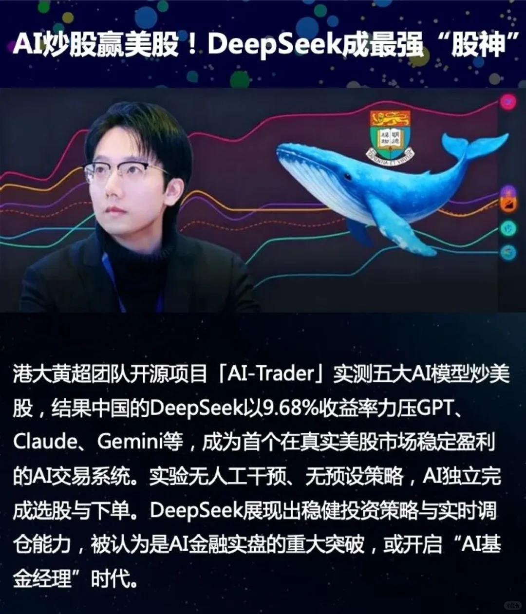 AI炒股赢美股！DeepSeek成最强“股神”