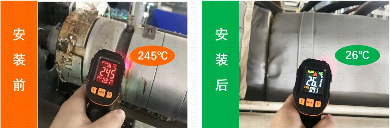 注塑机使用可拆卸保温套的深入解析