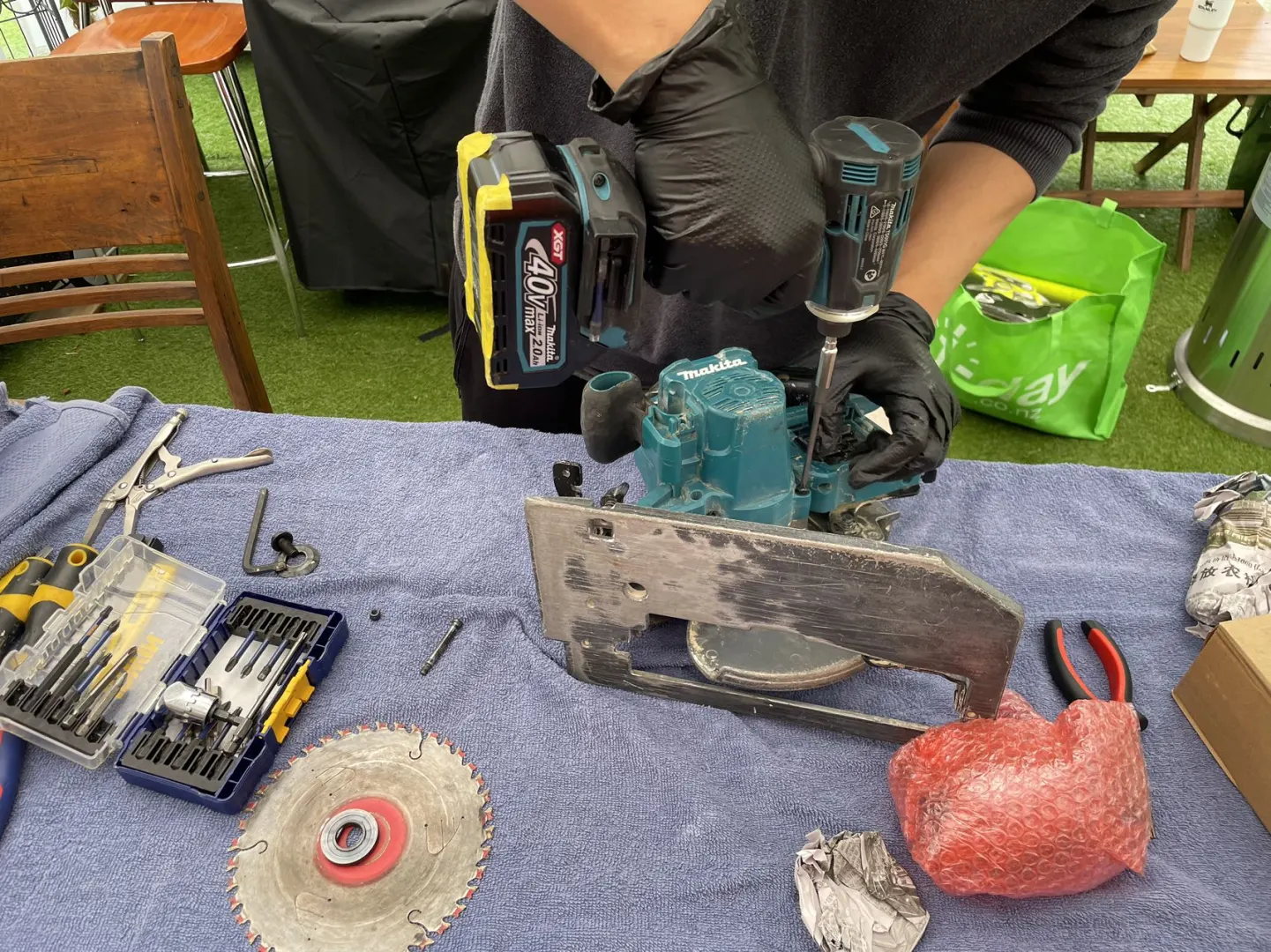 Makita XGT 185mm 圆锯进水维修