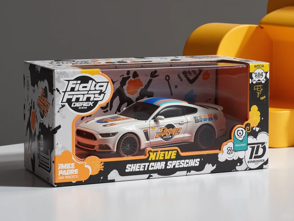 一系列花里胡哨的彩盒形状图适合各类玩具