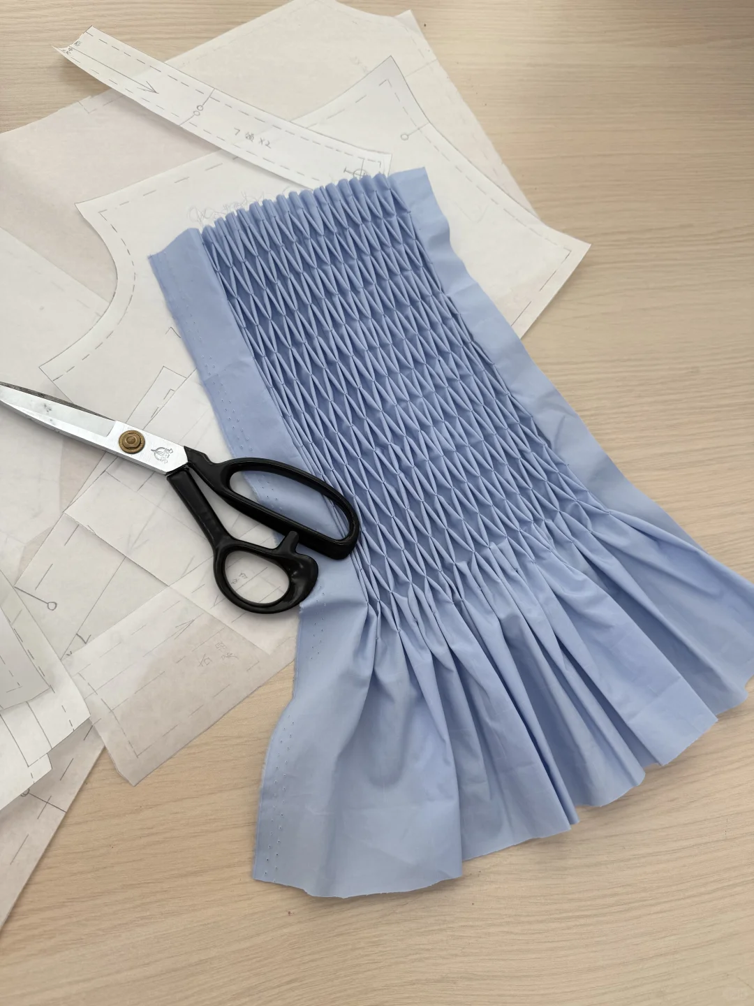 教程｜如何做出Smocking肌理效果