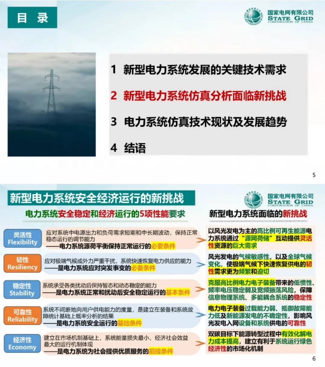 周孝信院士：新型电力系统仿真分析技术需求
