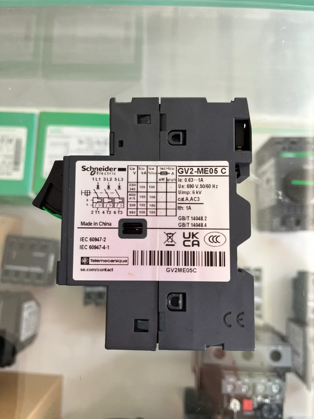 GV2ME电动机断路器