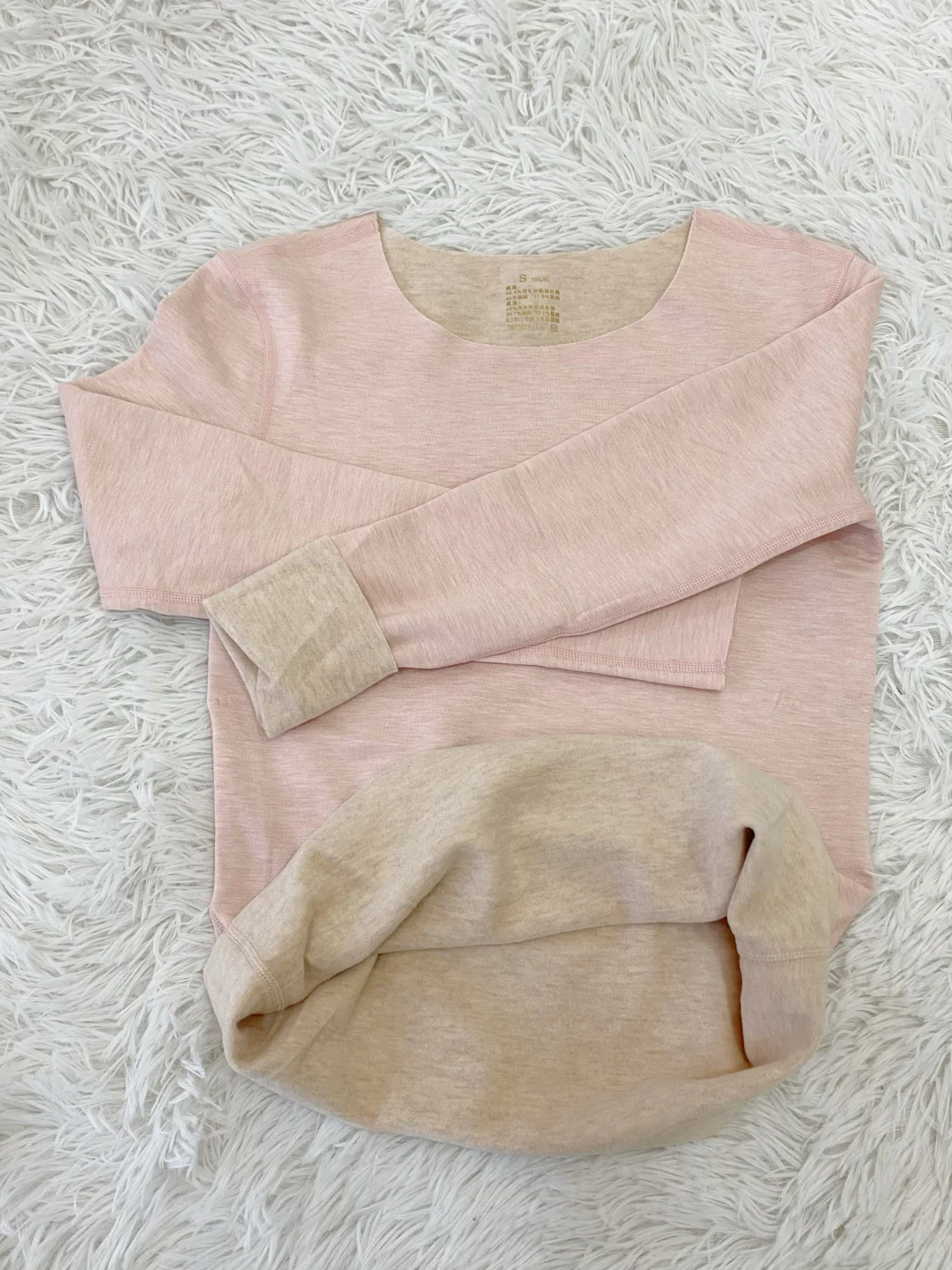 就这个山羊绒保暖套装！好穿到不想脱?