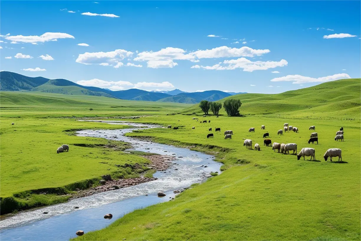 生态农场如何利用太阳能、风能和水的势能