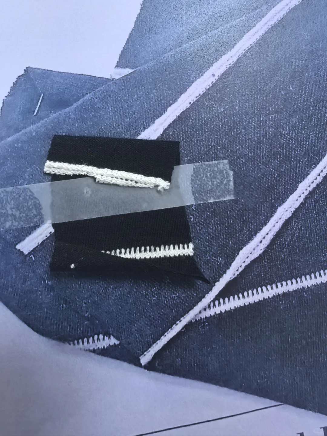 又是找面料的一天