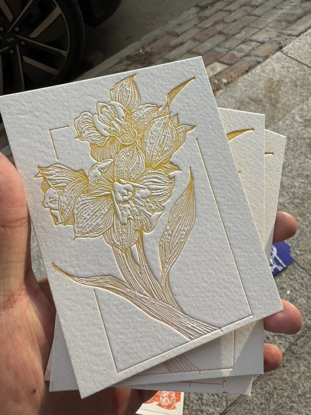 一些关于渐变的压印质感