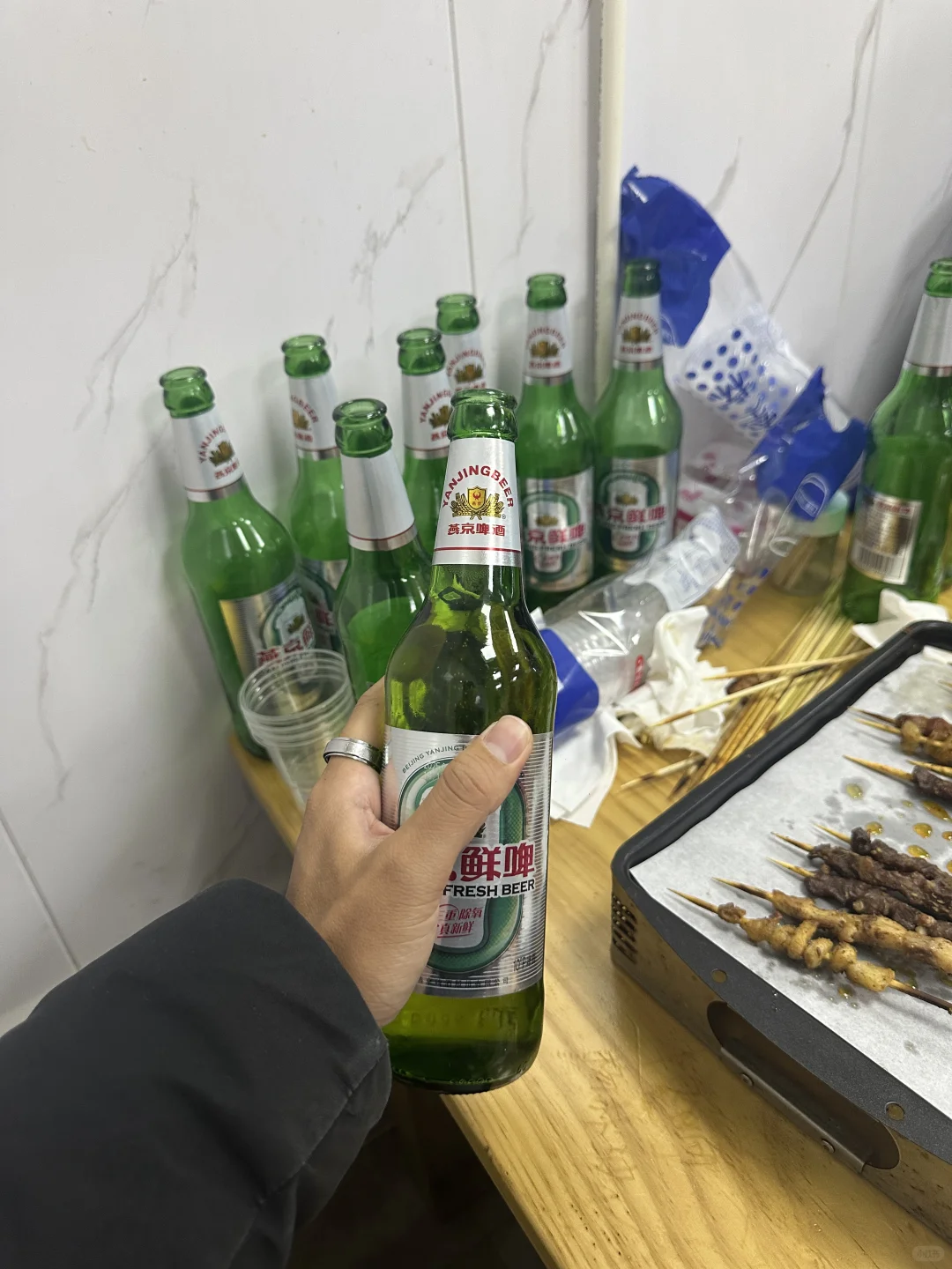 二月喝酒的第十七天，断片