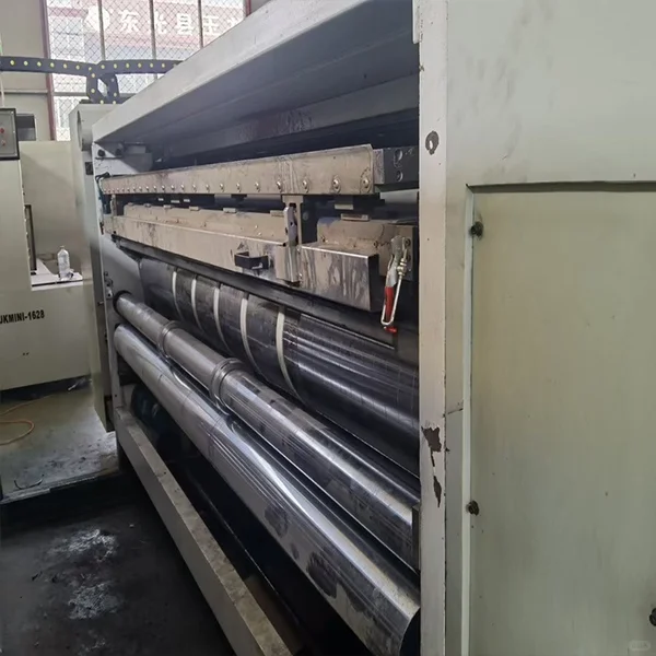 纸箱机械全自动印刷机前缘四色印刷免版模切