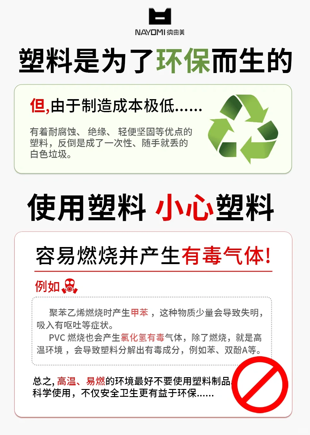 人生建议：这些塑料材质真的会伤害到你❗️