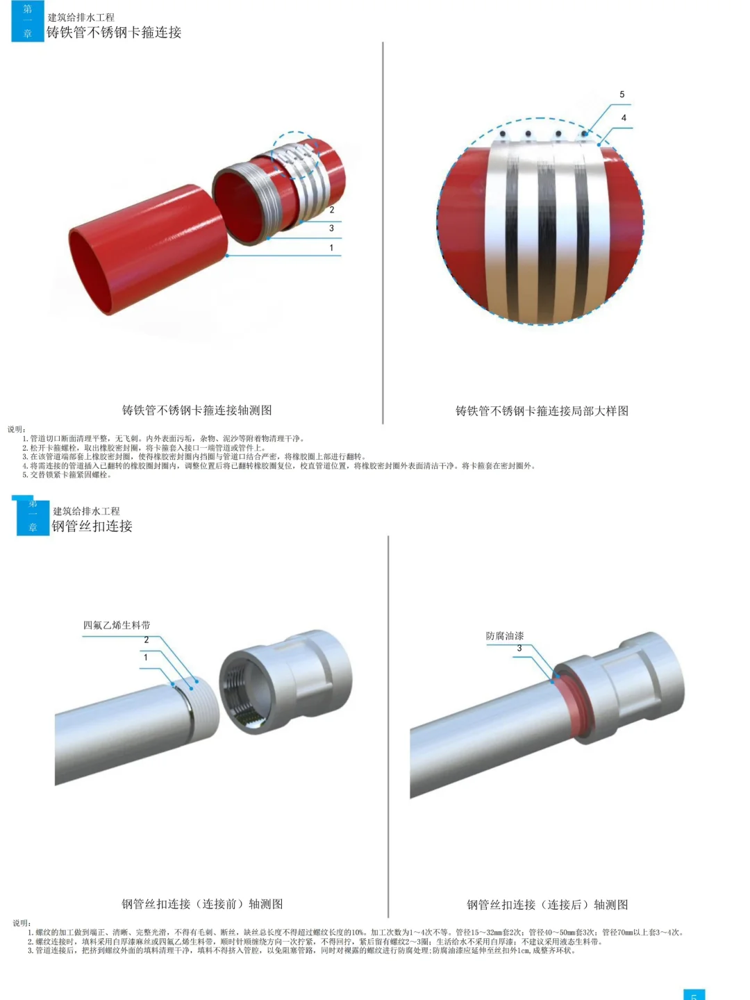 机电安装工艺头一次见这么好用的三维图集
