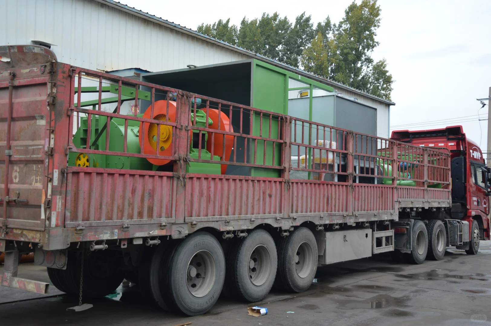 “中国制造”实力强，轮胎胶粉设备出口印度