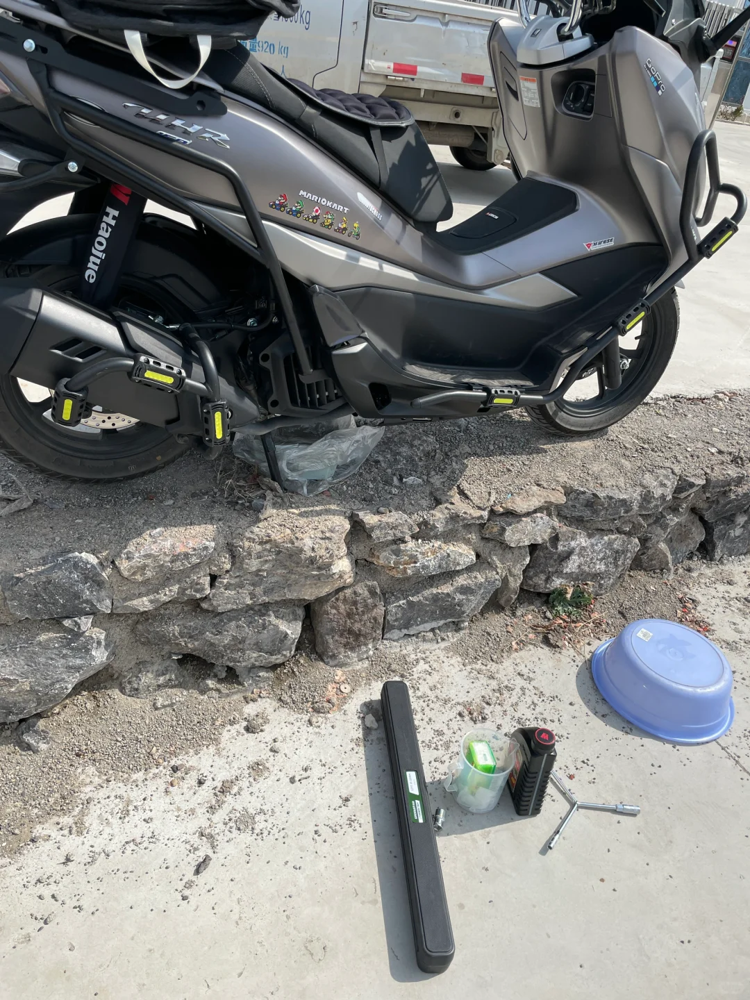 豪爵UHR150自己换机油及工具超详细教程来啦