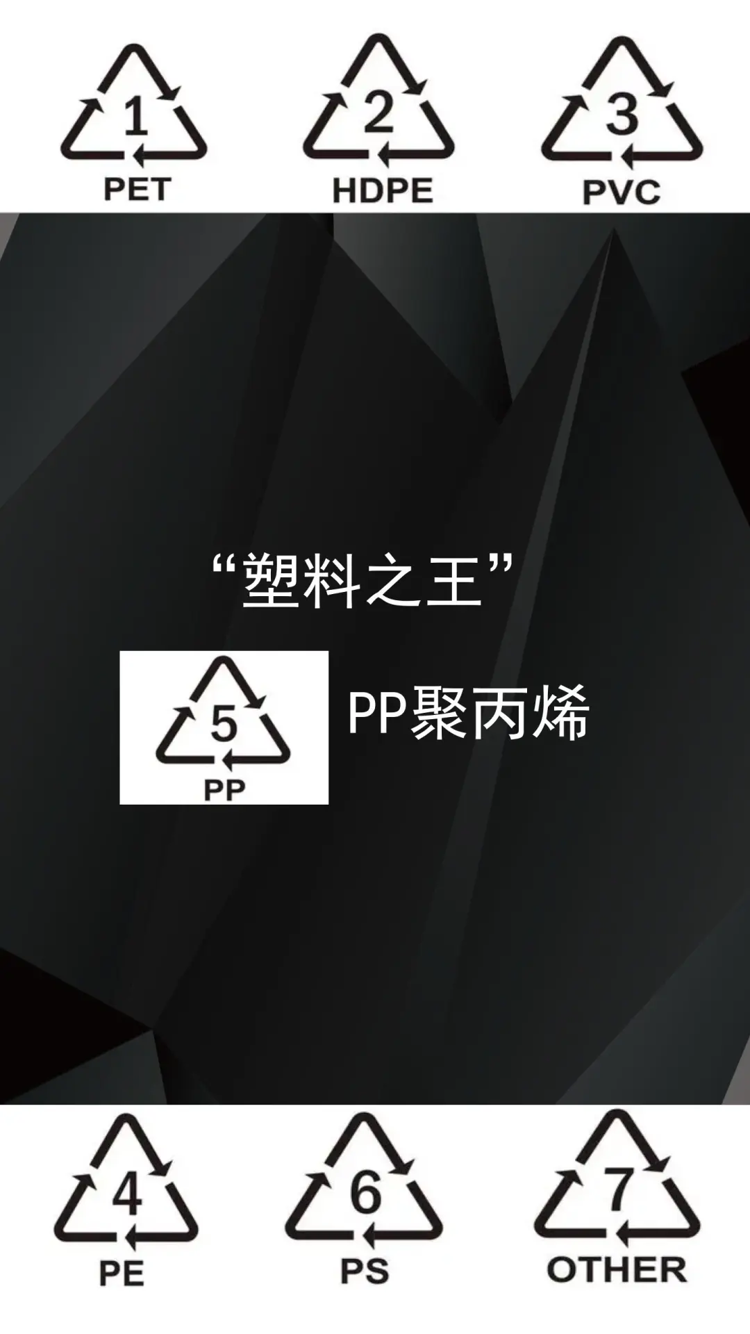 5号塑料—可以进微波炉的塑料