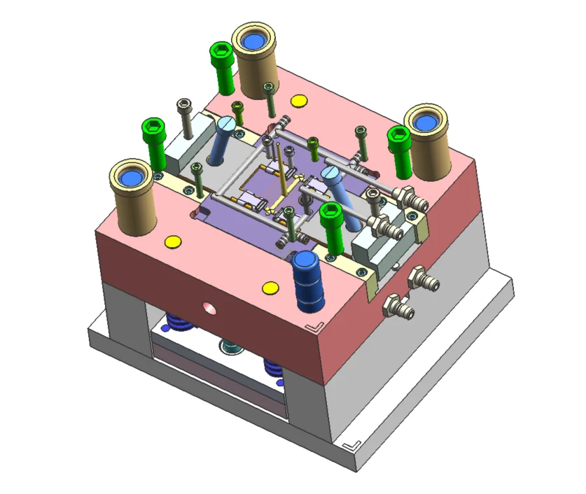 背包带扣外壳注塑模具设计