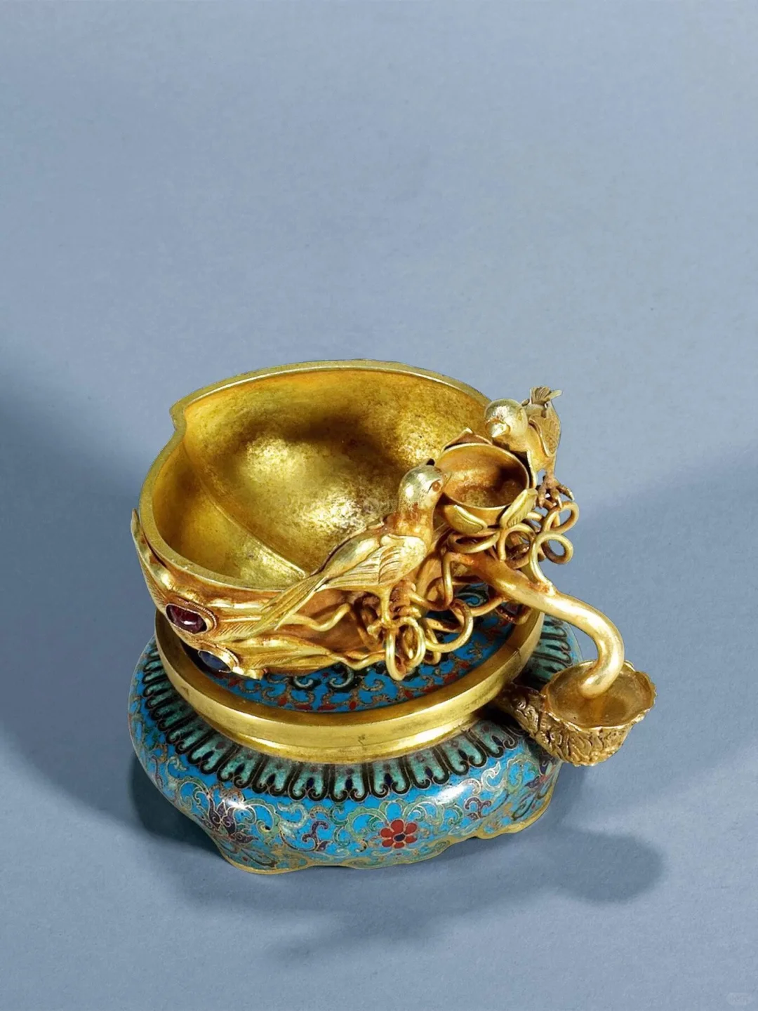 古人的“土豪金”文房，金得有文化✨