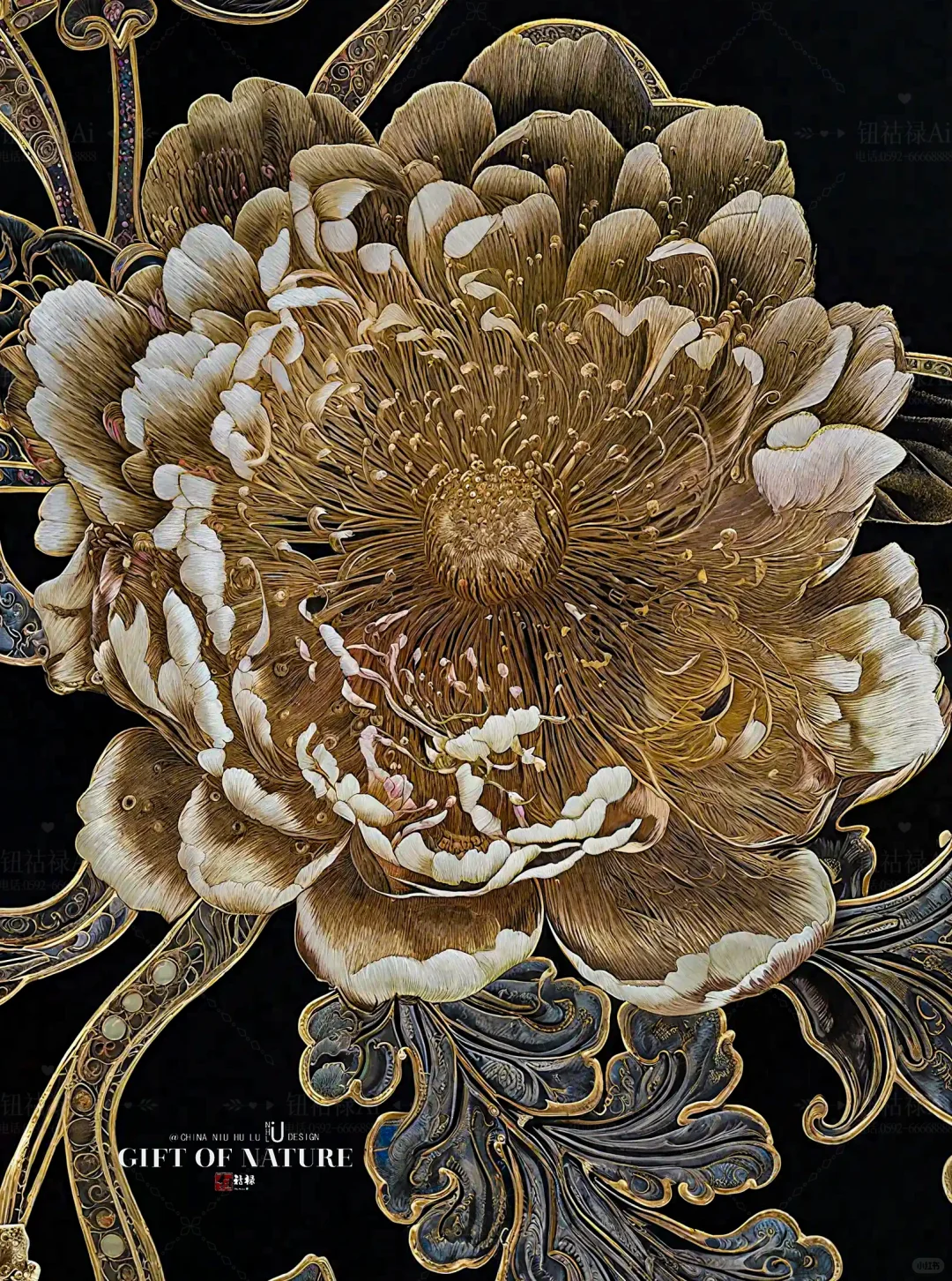 非遗手作丨见过三星堆刺绣工艺吗？