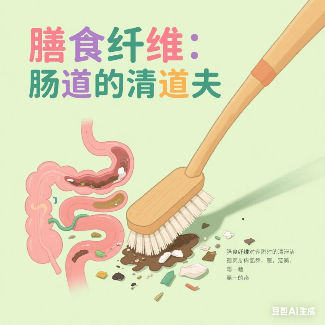 膳食纤维：肠道的清道夫?