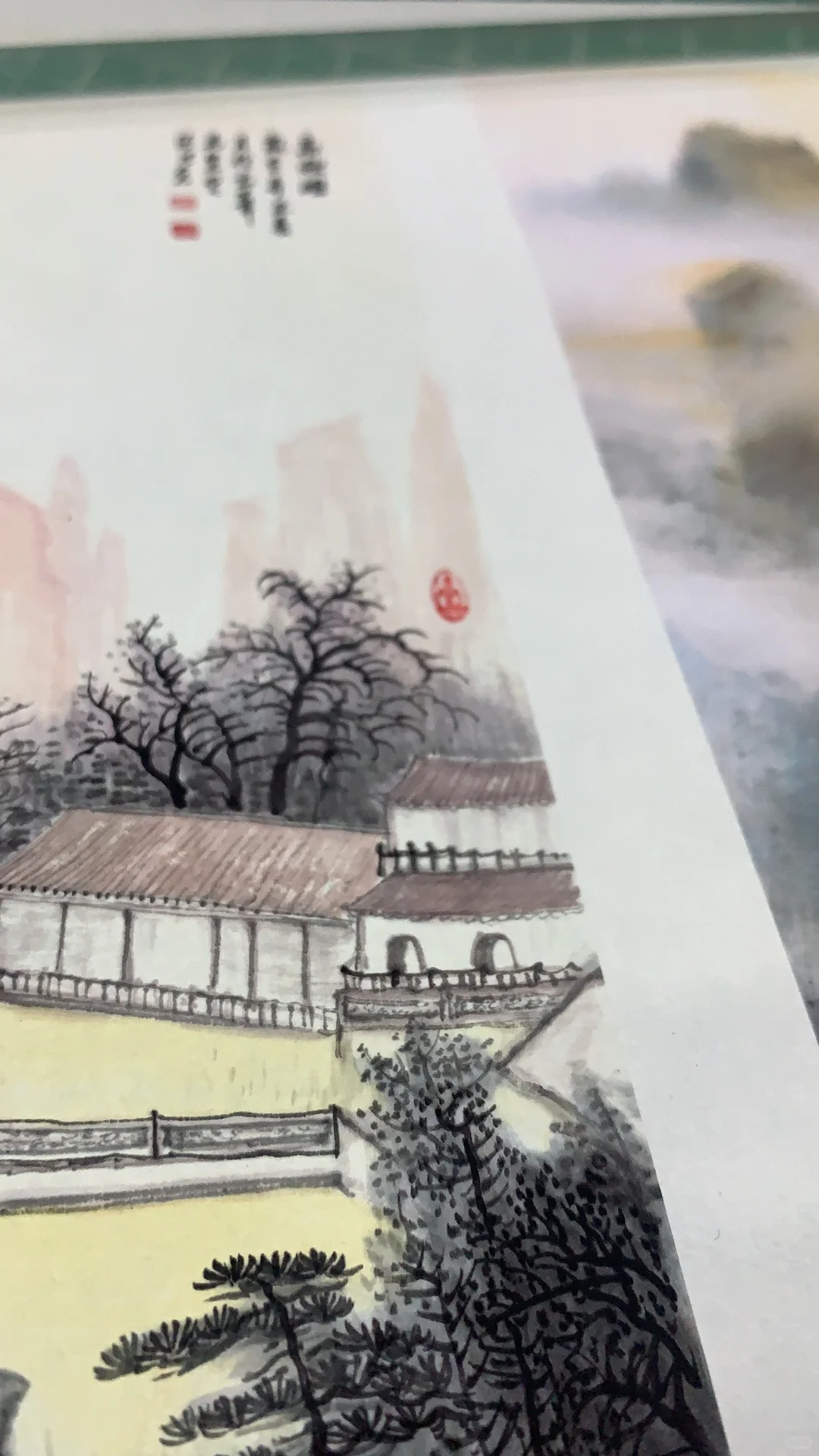 好看到哭?国画作品用艺术微喷工艺制作～