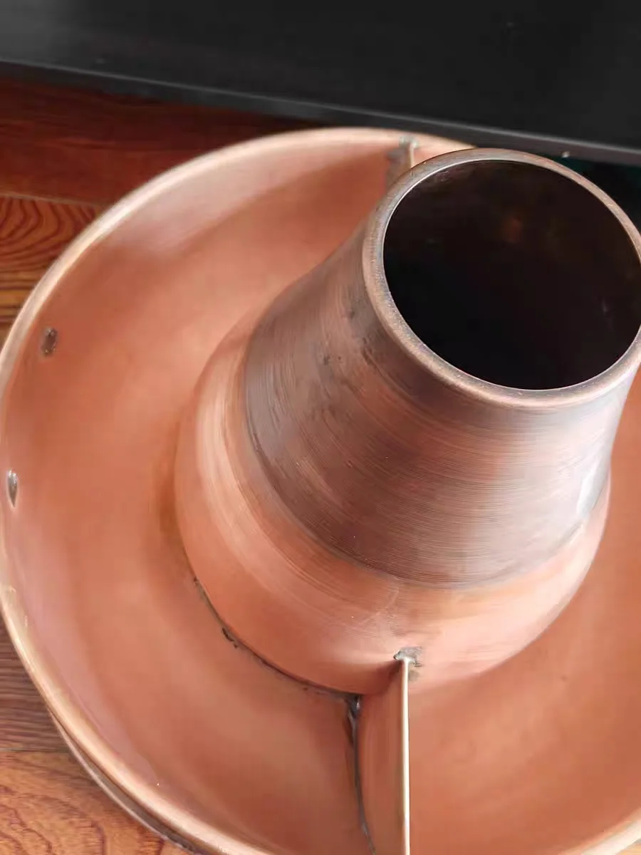 铜火锅纯铜老式木炭火锅