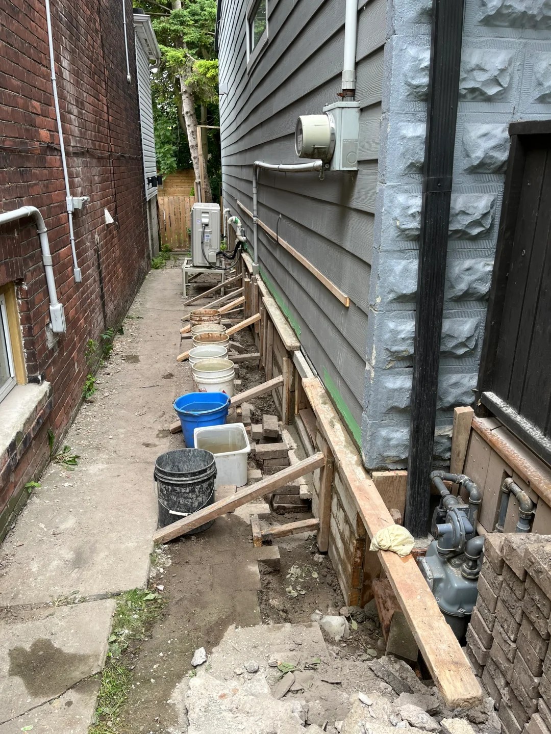 百年老宅地基修复