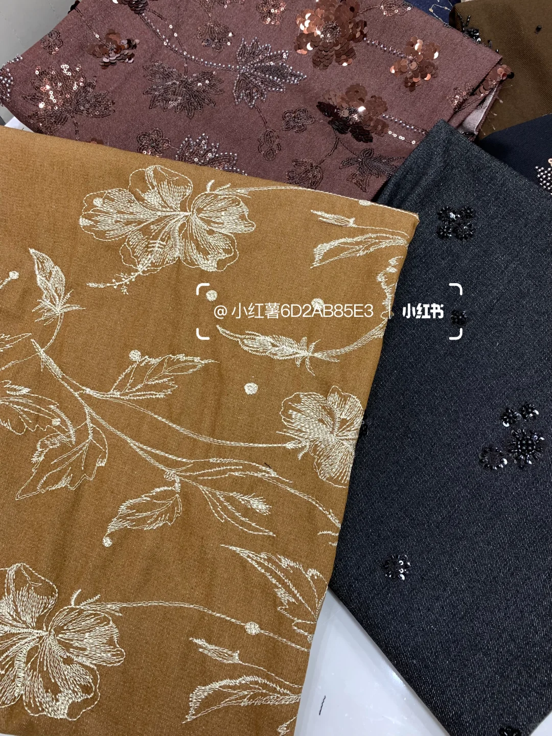 秋冬的面料，太美了吧?