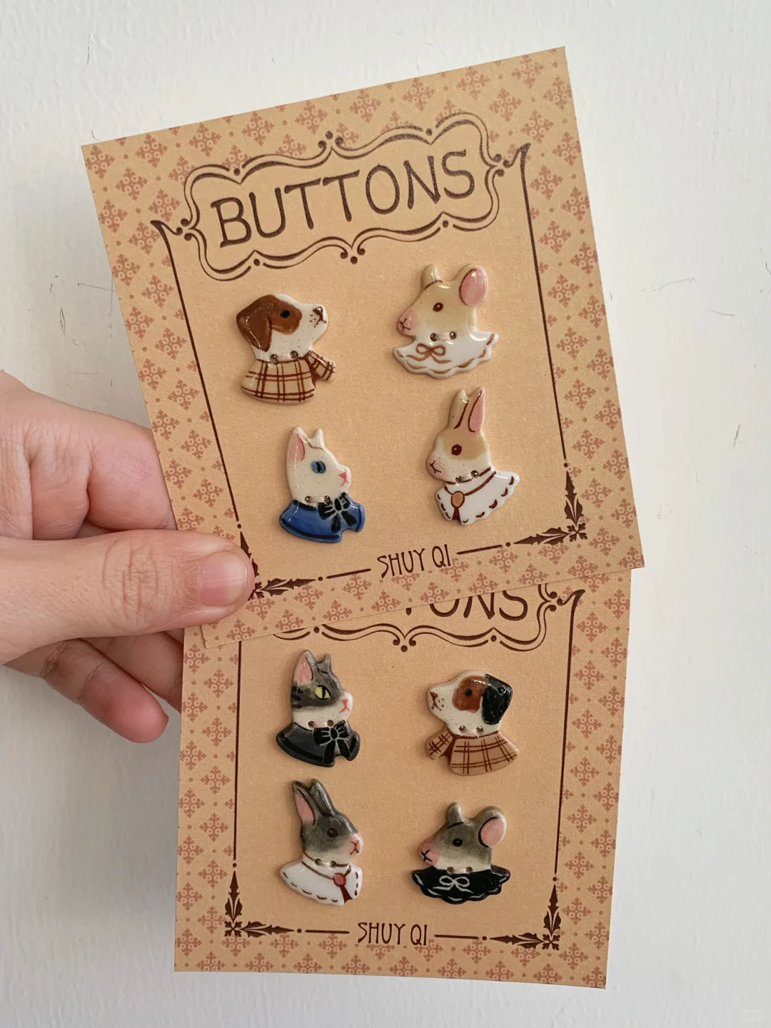 小纽扣的新包装✨