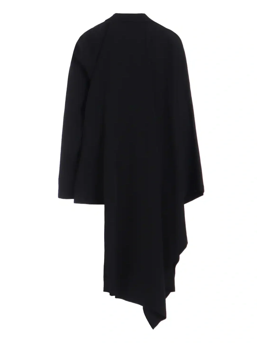 Ground Y｜羊毛华达呢不对称披风夹克