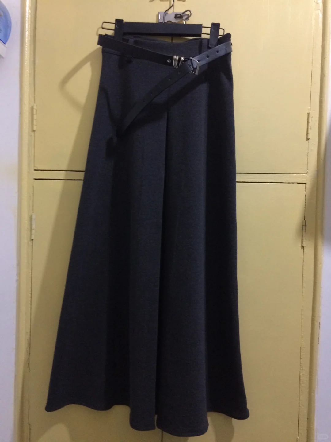 40+毛呢A字长裙测评来啦 韩系高智感