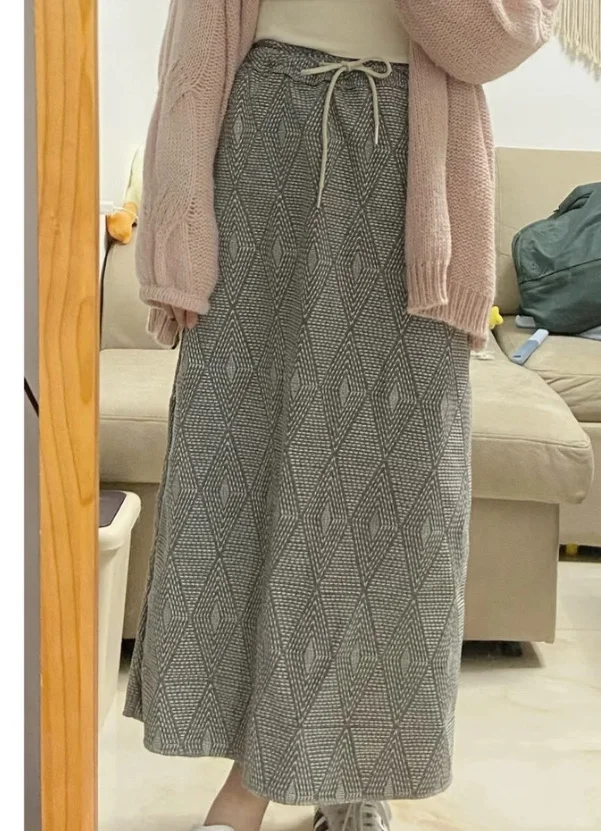 a字卫衣半身裙裁剪图