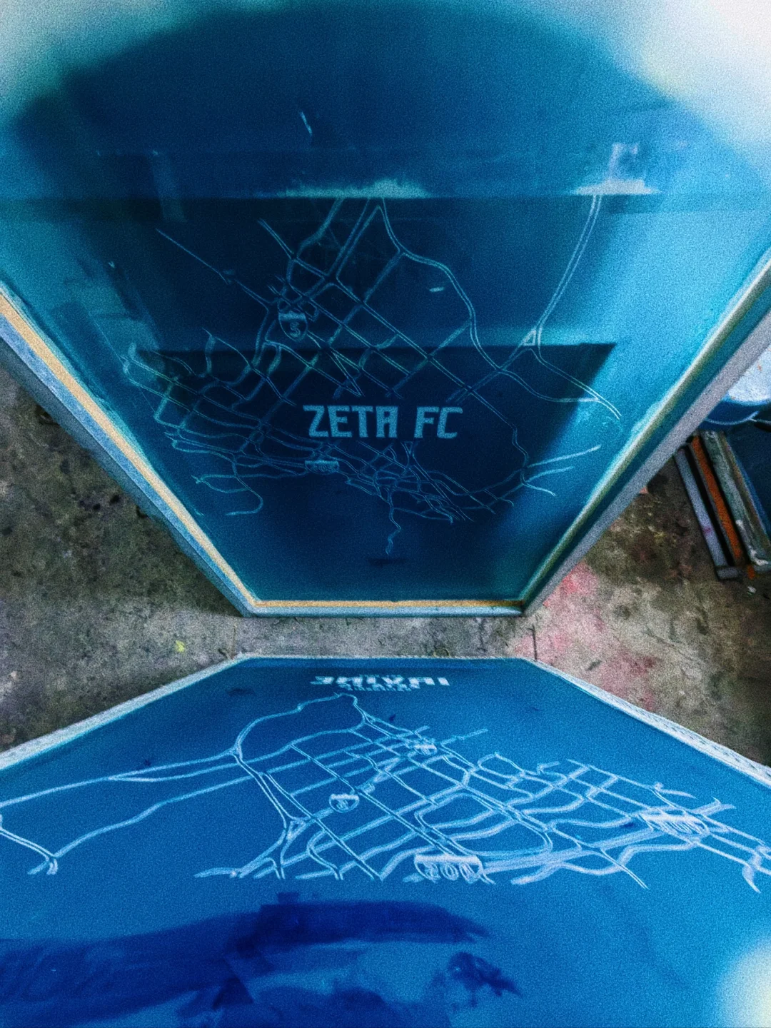 其实这些都是丝网印效果