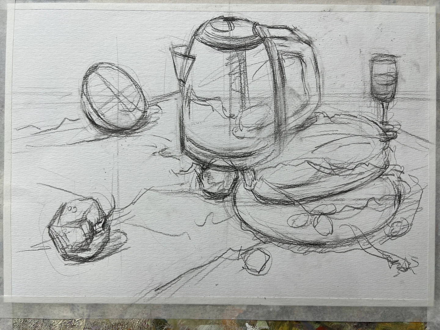 不锈钢 应该是最好画的主体物了吧