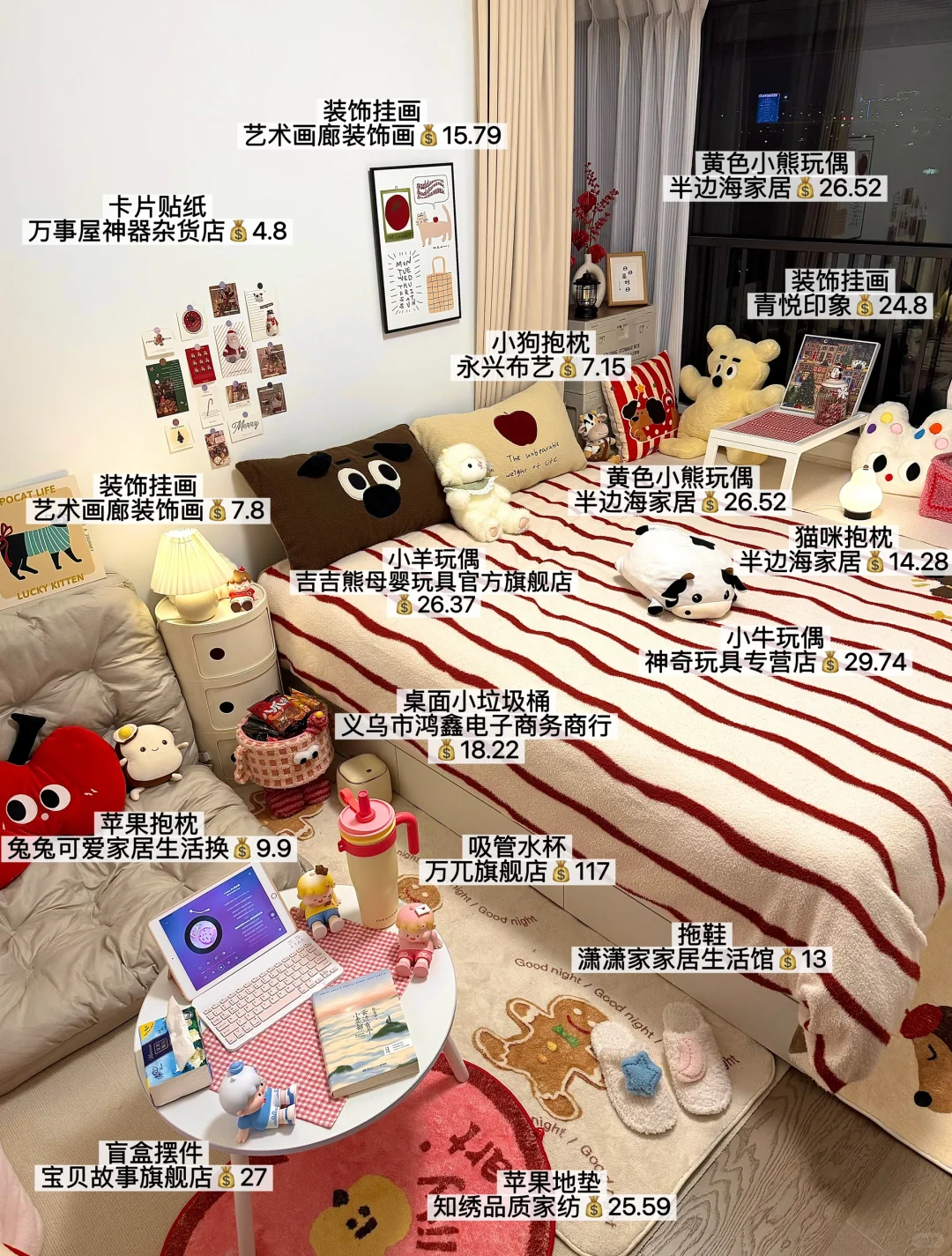 被大家问爆的低成本卧室好物?终于整理好了