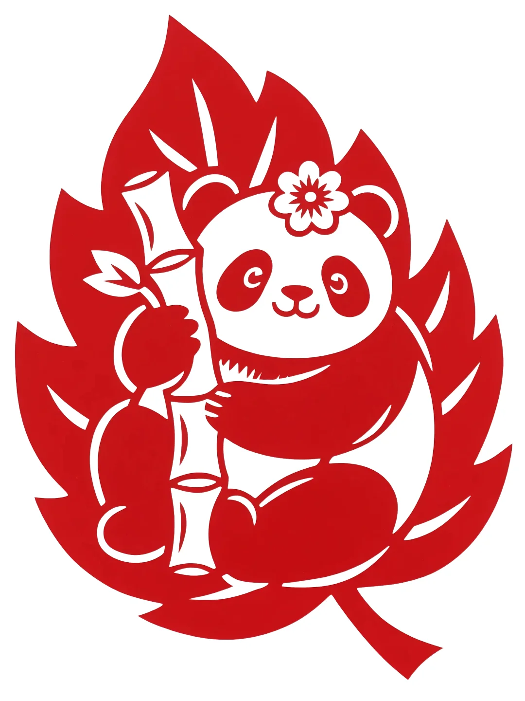 ?花花入驻树叶世界！绝美剪纸来袭