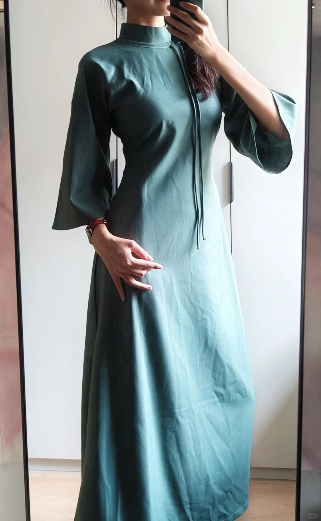 昆屿旗袍丨谁能拒绝得了绿色