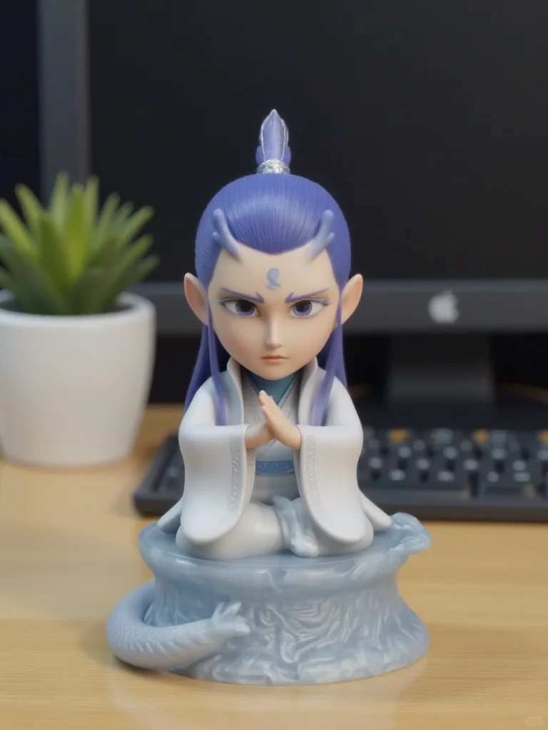 哪吒，敖丙，玩具摆件适合于办公室，车摆件