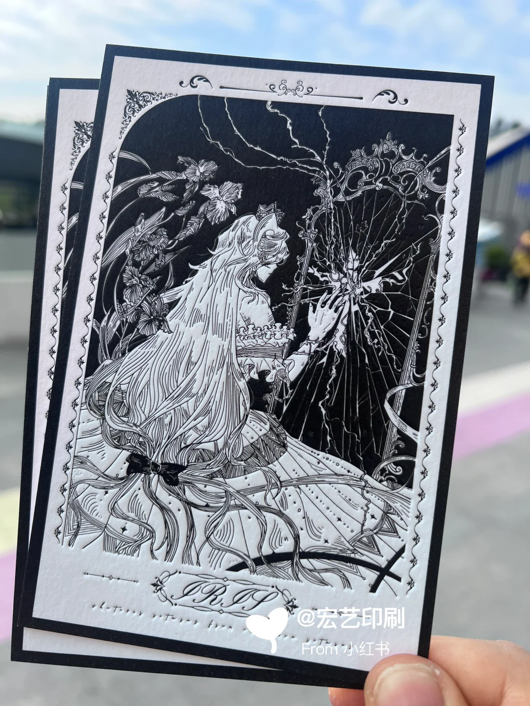 700克大卡棉纸单色凸版印刷满版压印凹凸