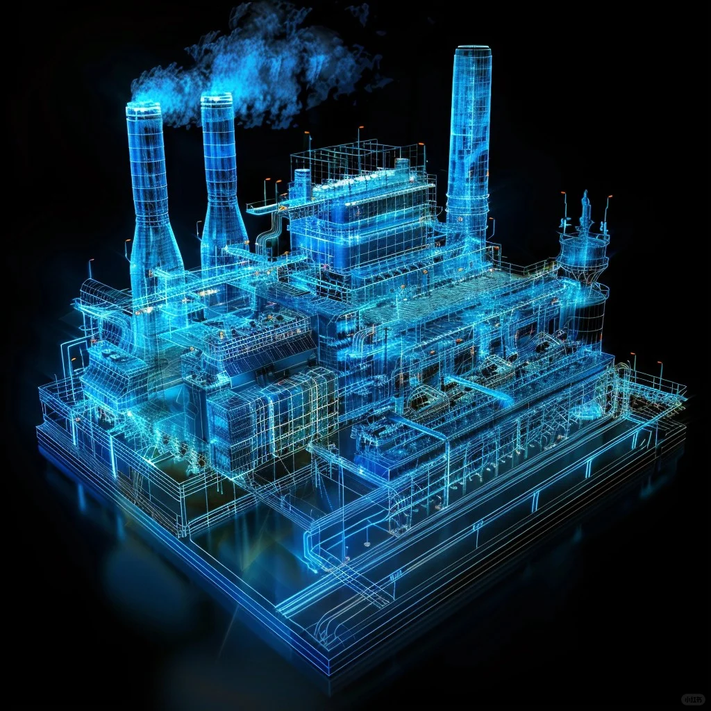 ✨好震撼的美！midjourney在电力能源的运用