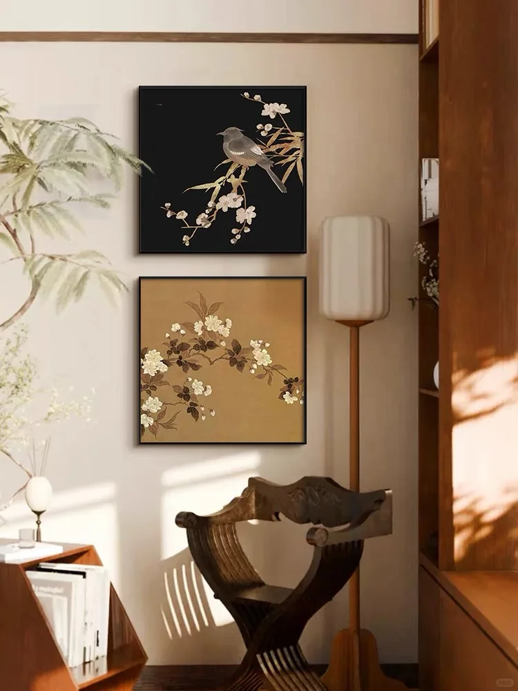 一天一组家居搭配/中古风新中式软装配饰