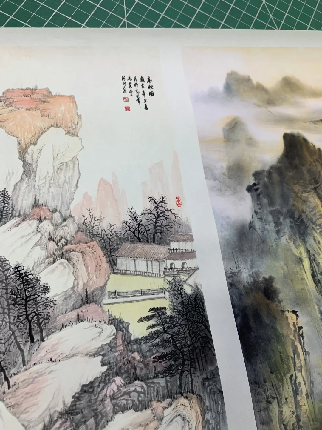 好看到哭?国画作品用艺术微喷工艺制作～