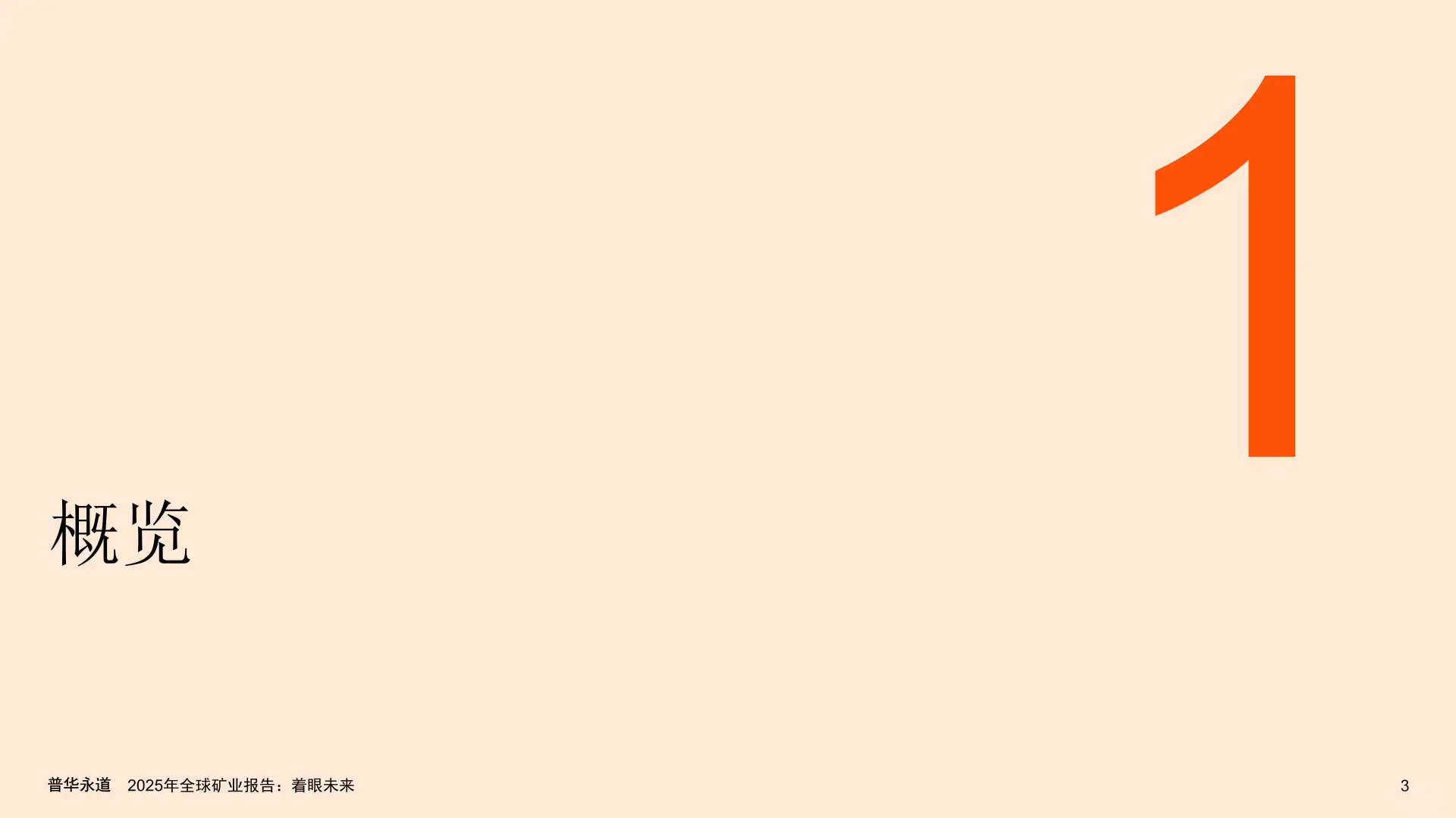 2025年全球矿业报告：着眼未来