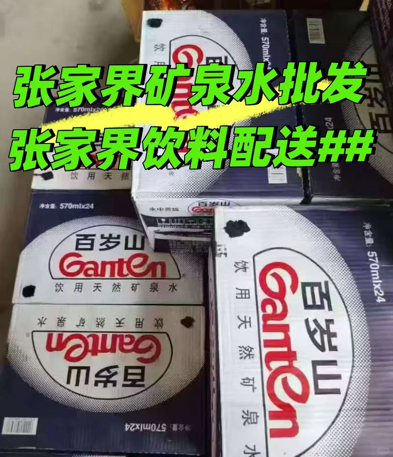 张家界矿泉水瓶装水饮料方便面八宝粥批发