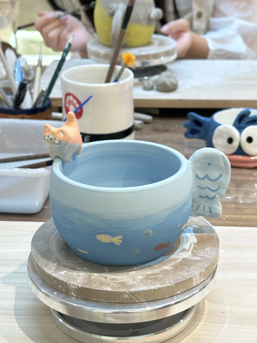 一个鱼缸猫猫杯的诞生??