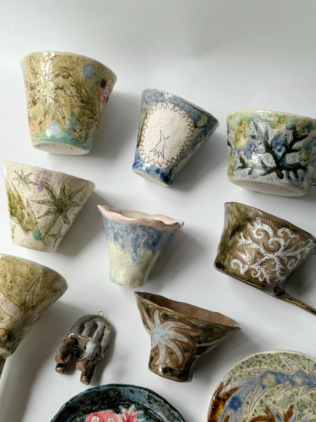 像刚出土一样?手捏陶瓷?